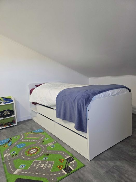 Cama solteiro ikea