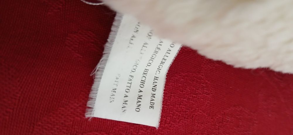 Peluche feito à mão, antigo