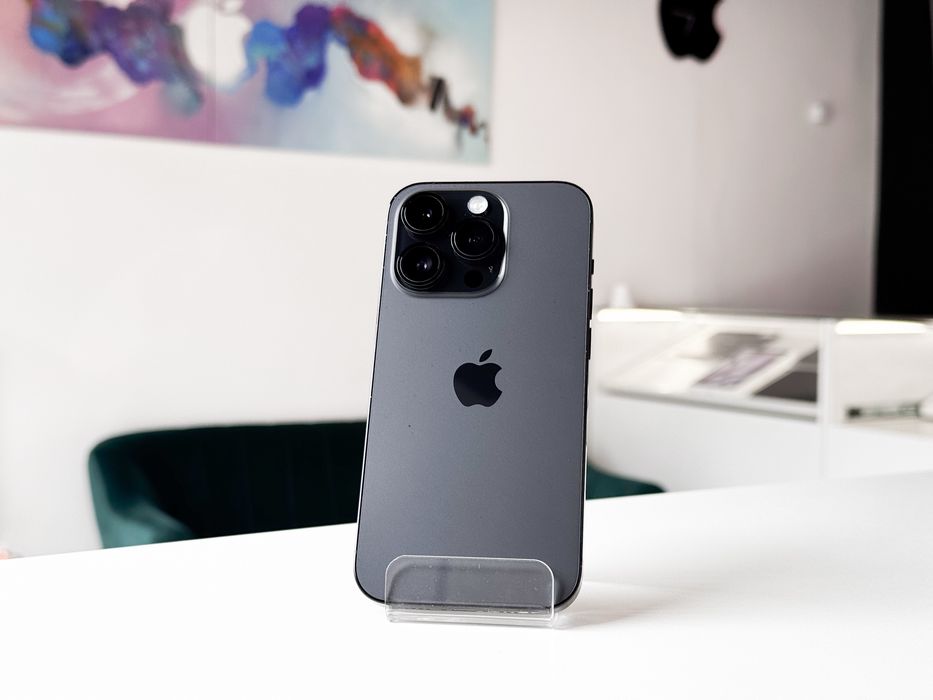 iPhone 14 Pro 256 GB Czarny Super Stan 100% Bateria Sklep Gwarancja
