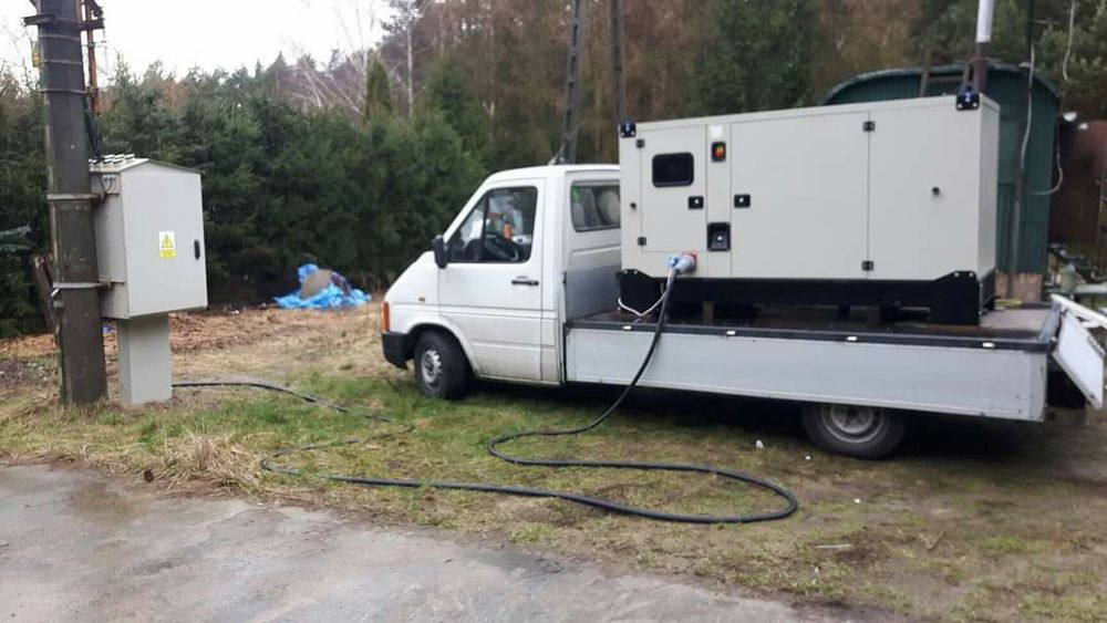 Wypożyczanie wynajem agregat prądotwórczy z dostawą