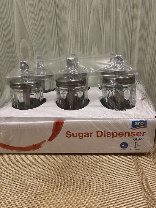 Продам цукорниці з дозатором аro 13см