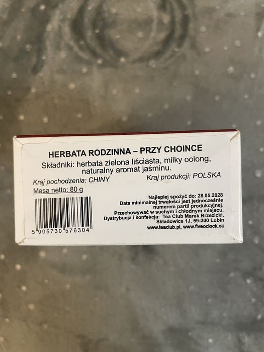 Five oclock herbata przy choince