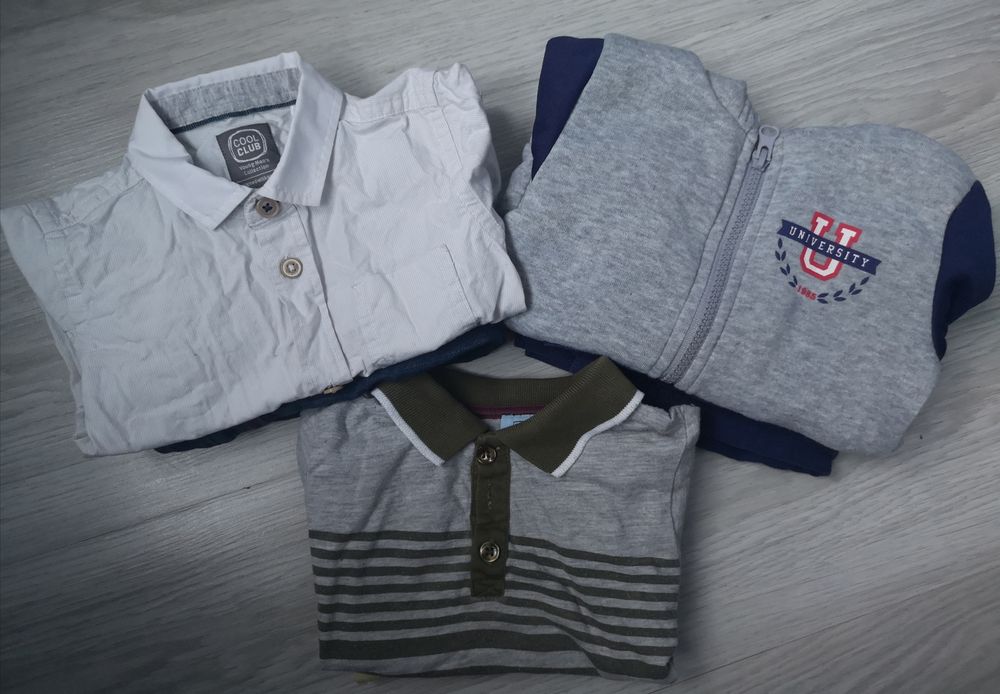 Zestaw - Koszula body, spodnie, zestaw