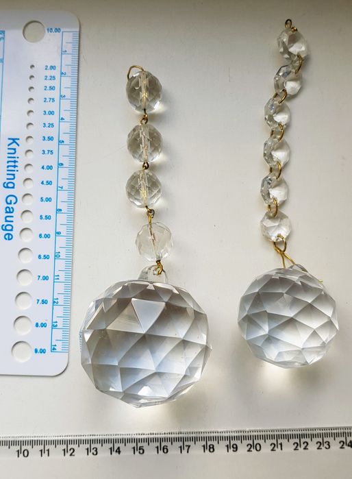 Хрустальная подвеска, хрустальный шар, Богемия, Чехия, фурнитура люстр