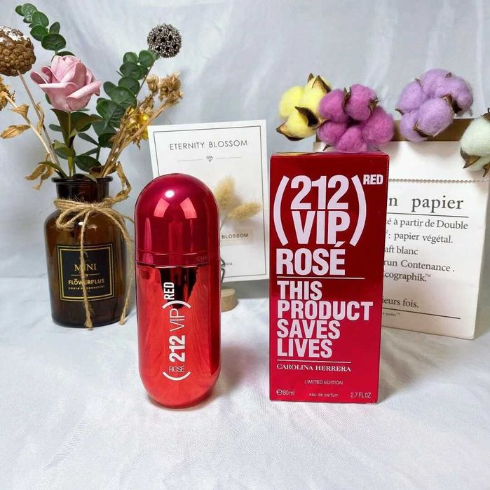 Carolina Helena 212 VIP red rose perfumy 80ML