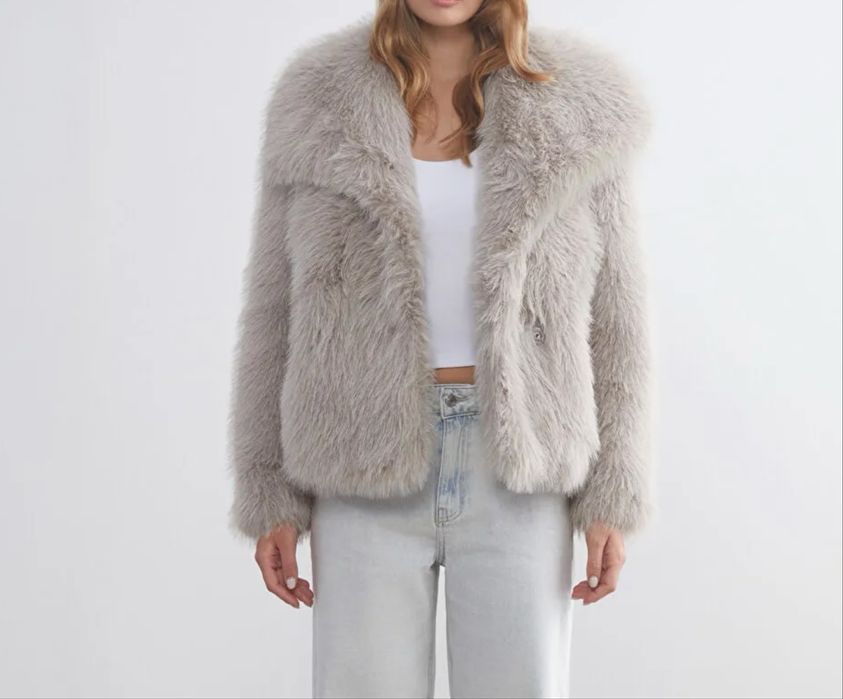 Шуба жіноча з еко хутра