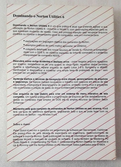 Livro Dominando o Norton Utilities 6