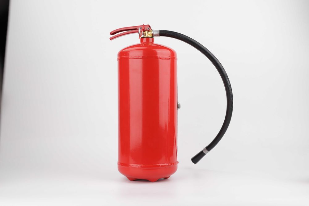 Вогнегасник міні-бар на подарунок з написом "Jack Daniels" Червоний