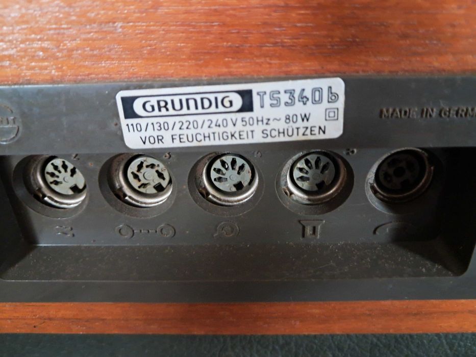 Aparelhagem Grundig Vintage