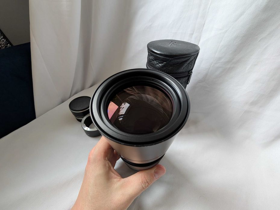 Leica Vario-Elmar-R 80-200 mm F4 + Extender-R + R-L Adapter