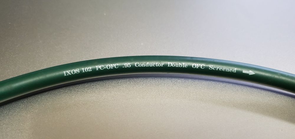 Межблочный кабель IXOS 102 PC-OFC .95 WBT-0144, Alphard etp-9081sx