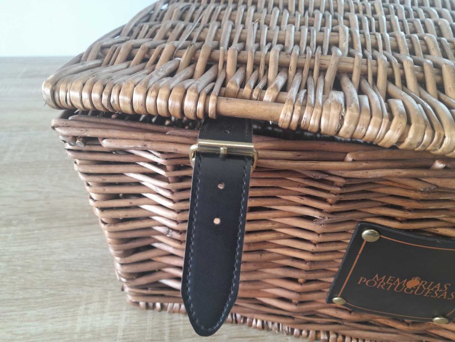 Cesta Piquenique em Vime