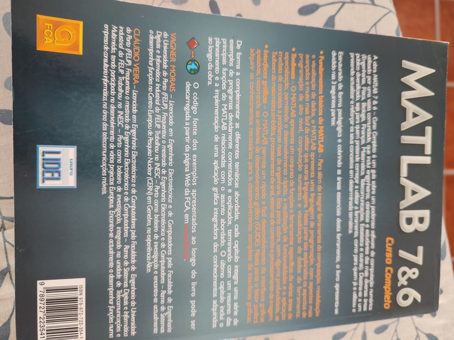 Vendo livro universitário "Matlab7&6"
