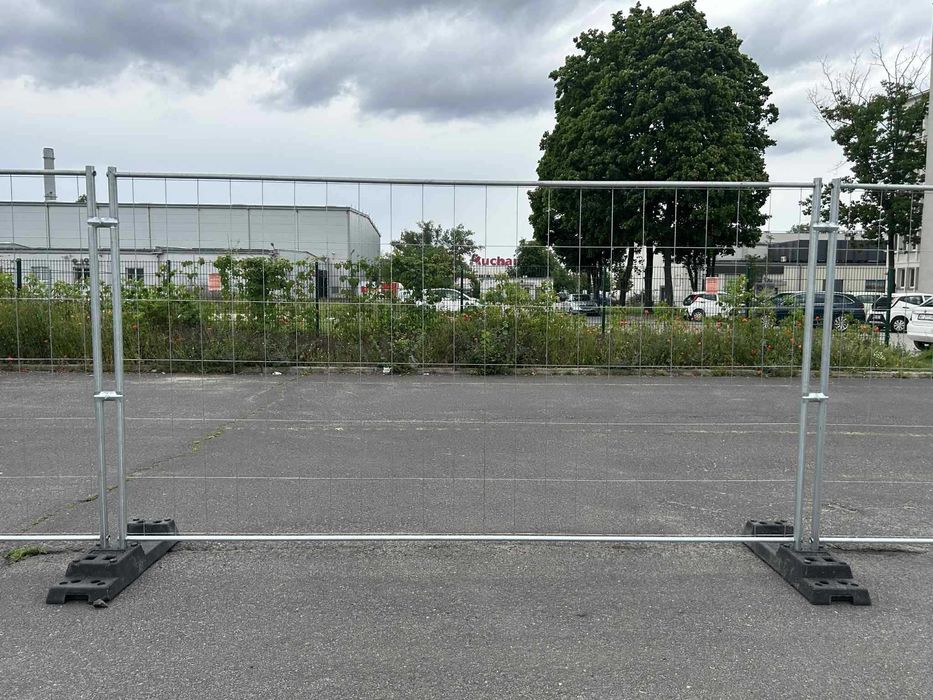 Ogrodzenie Ażurowe Tymczasowe Budowlane z Transportem i Fakturą