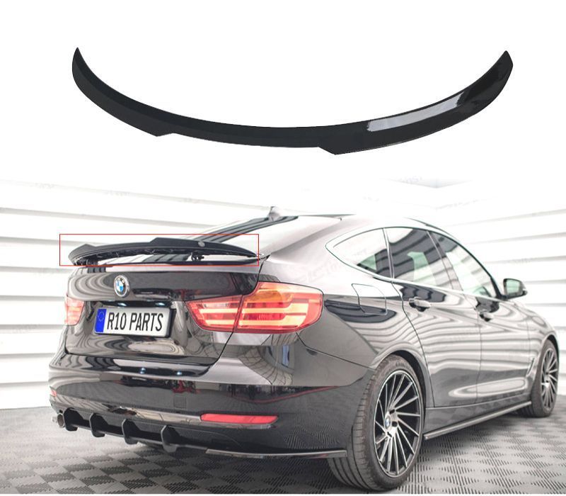 SPOILER BMW SÉRIE 3 GT F34 13-16 PRETO BRILHANTE