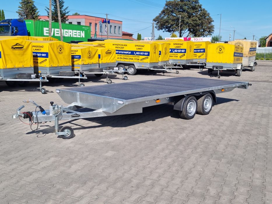 Przyczepa platforma uniwersalna 500x200 DMC do 2700 od ręki Nowa