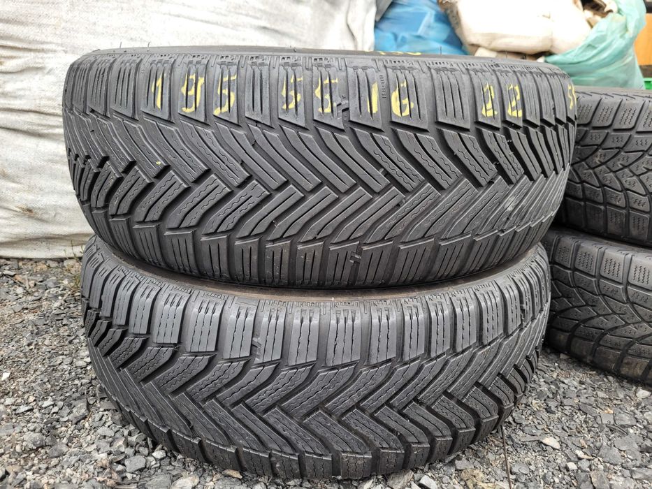 WYSYŁKA  2 Opony Zimowe 195 55 r16 Michelin Alpin 6 2022r