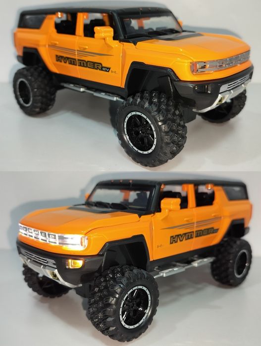 Hummer EV SUV модель 1:24 ТМ Автопром XHD  Металл Звук Свет