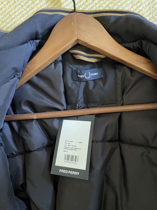 Fred Perry casaco Brentham J2576 alcochoado novo