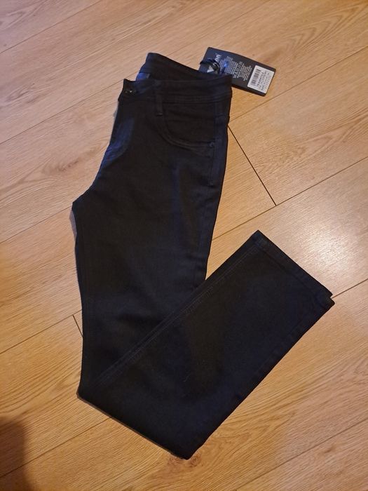 Spodnie czarne męskie