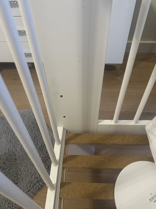 Łózeczko jak nowe białe