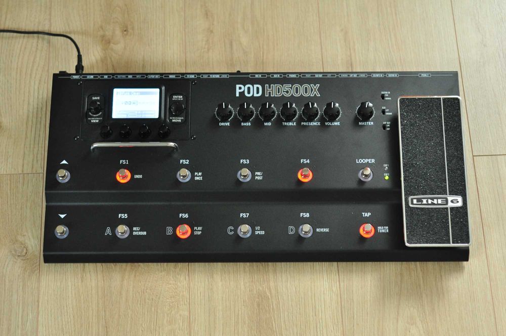 ギター Line 6 POD HD500X Used Line 6 Pod HD500X Amp Modeler Effect Processor | Guitar