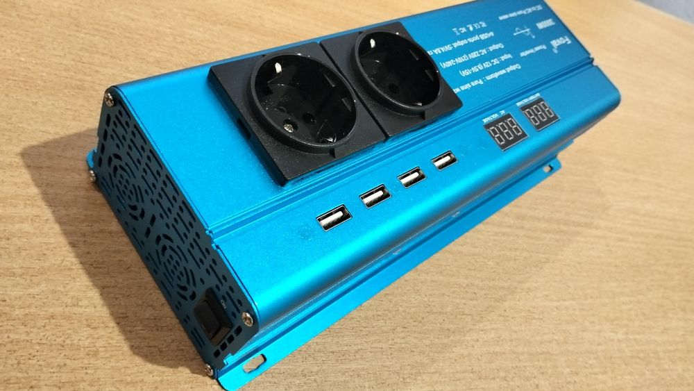 Инвертор Foval 2200 2600 3000 Вт ЧИСТЫЙ синус інвертор преобразователь