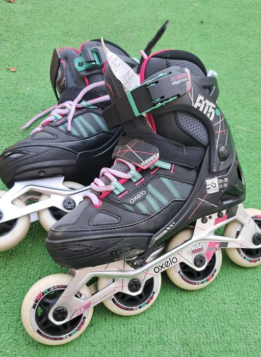 Patins em linha.