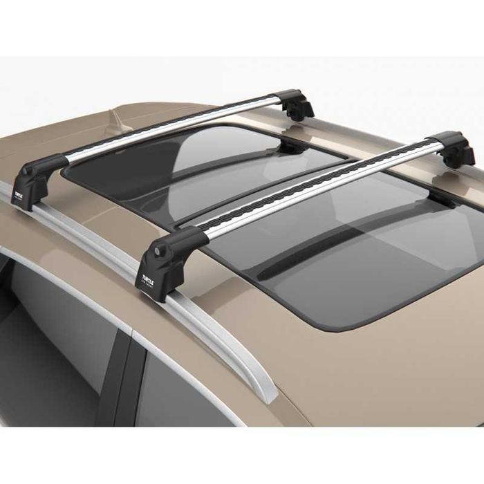 Bagażnik dachowy Renault CAPTUR II 2019 do 2025 bazowy belki Relingi