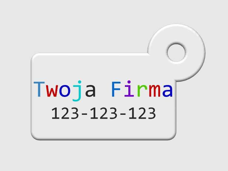 Brelok dla firm z twoim logo