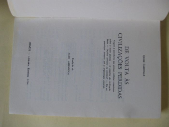 De Volta ás Civilizações Perdidas de Quixe Cardinale