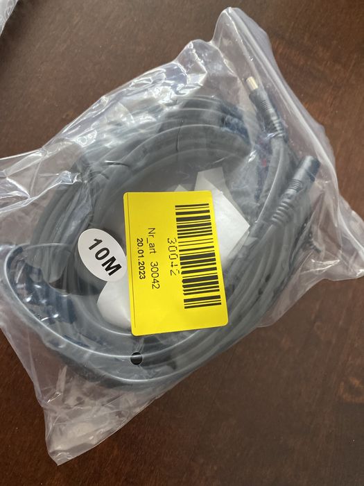 Kabel przedłużacz do kamery 10m