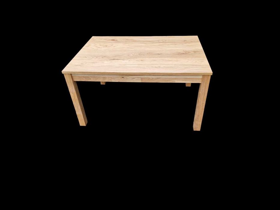 Stół prostokątny Hugon Dąb 120 x 80 x 76cm dąb naturalny
