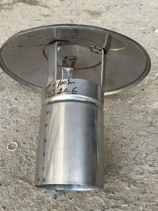 Chaminé de fumeiro com tubos e complementos