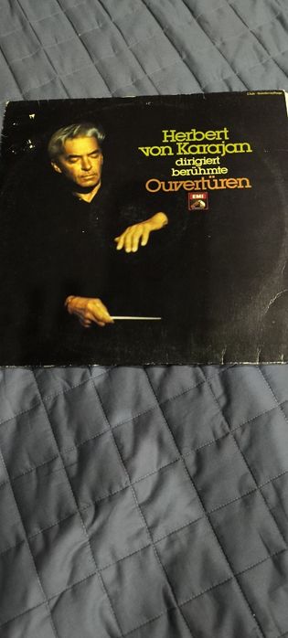 Herbert bon Karajan Dirigiert berühmte Ouvertüren płyta winylowa