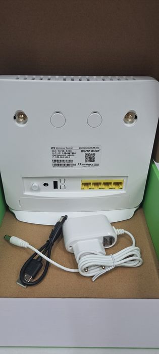 Комплект для мобільного 4G інтернету антена Мімо, роутер World Vision