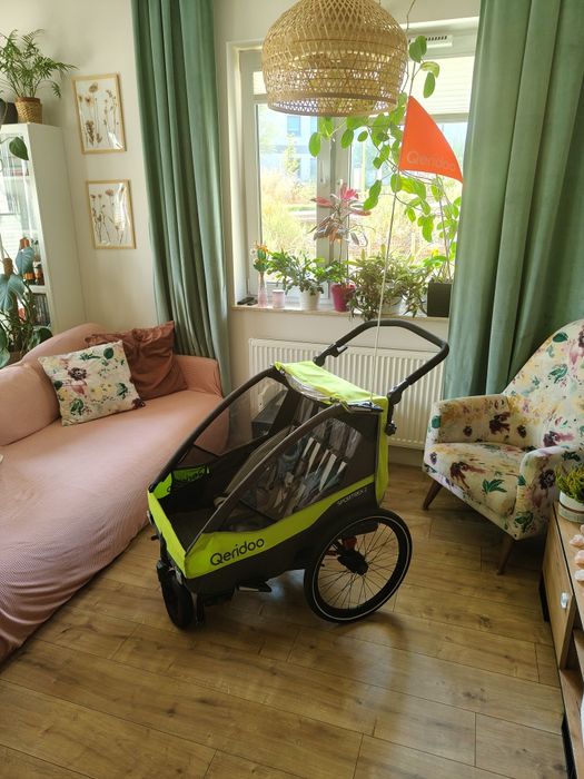 Przyczepka rowerowa / biegowa qeridoo sportrex 2 edycja limitowana 22