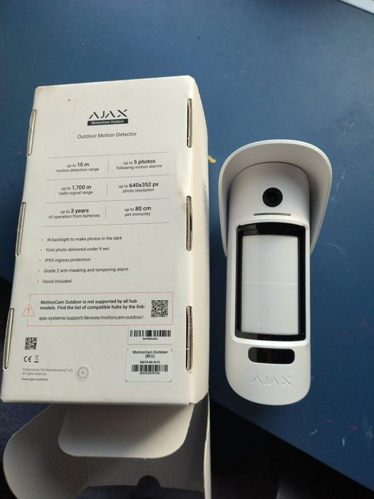 Камера охоронного комплексу Ajax. Motion cam Ajax