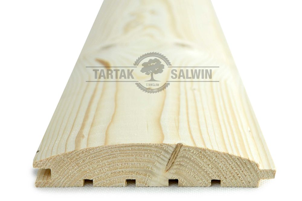 Deska elewacyjna PÓŁBAL 28x145 świerk skandynawski