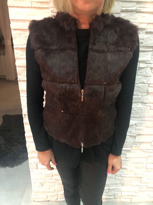 Kamizelka z futerka