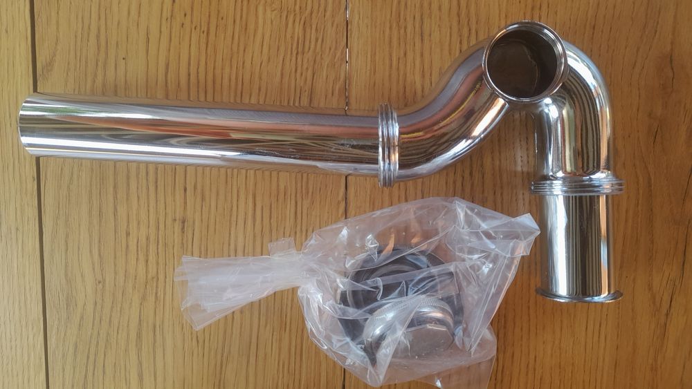 Змішувач для умивальника Remer G11 4 Хром Італія сифон U