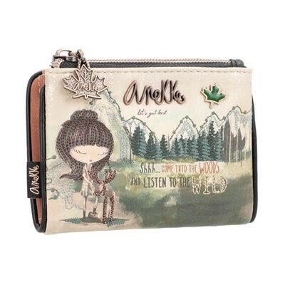 Carteira NOVA e C/ETIQUETA, da Anekke - Coleção "The Florest"