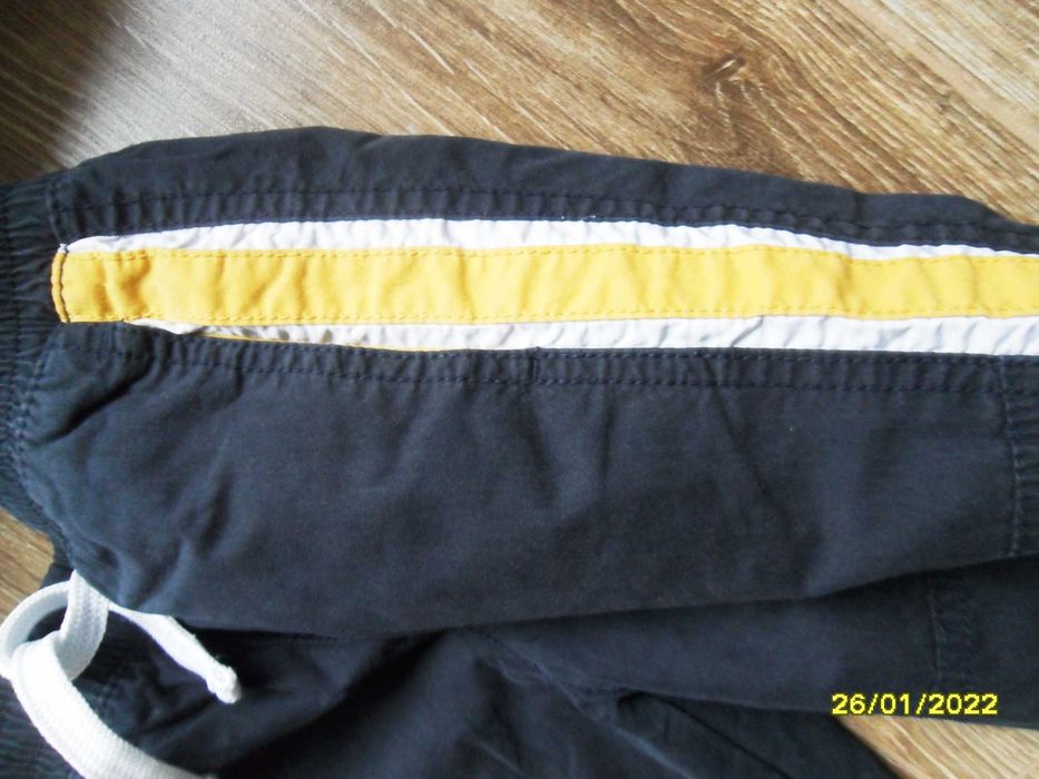 spodnie dresy dresowe grube 116