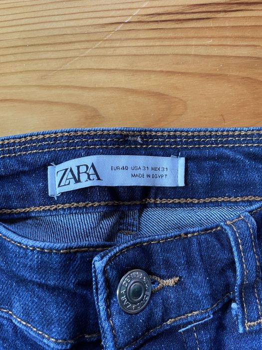 Jeansy z dziurami Zara rozm. 40