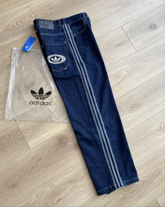 Жіночі джинси Adidas сині / Жіночі штани Adidas