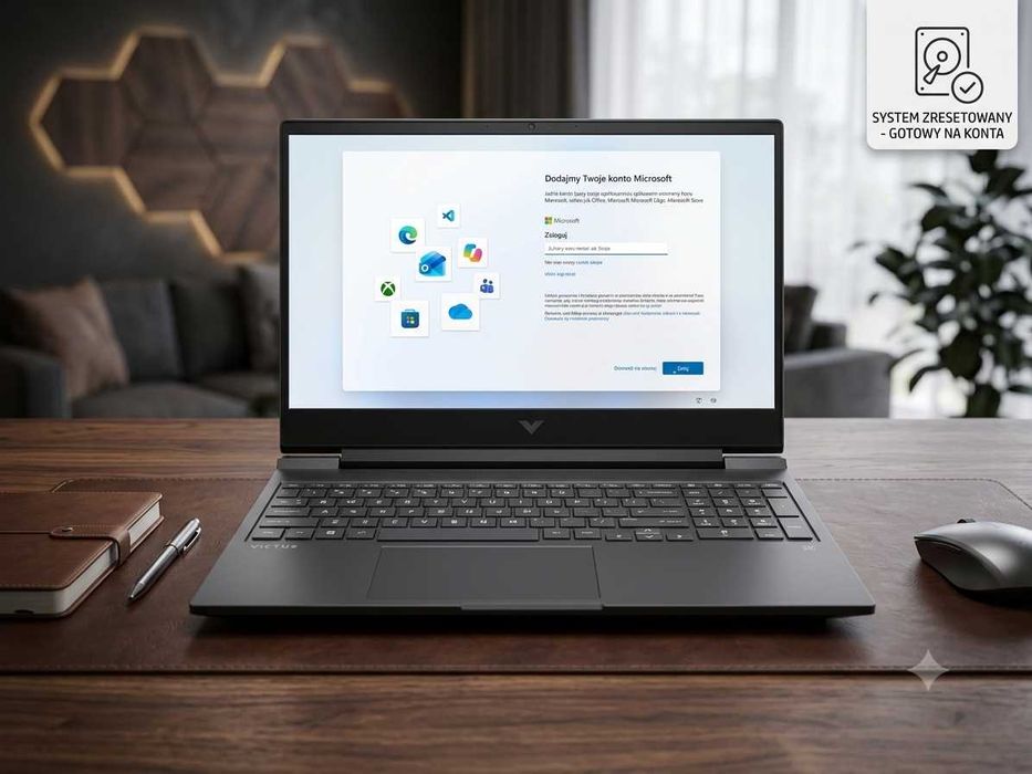 Zadbany HP Victus 16.1" | Ryzen 7 | RTX 4050 | 16GB RAM | 512 GB   Gwarancja HP do 2029!