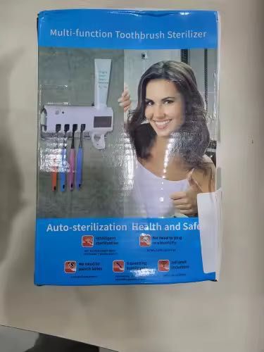 Uchwyt na szczoteczkę do zębów naścienny Solar UV Light sterylizator