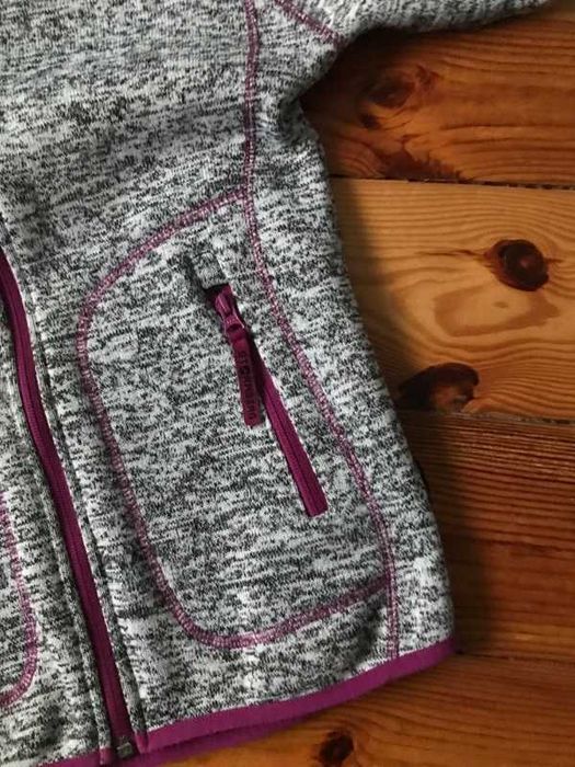 Kurtka Stormberg fleece polar XS ciepła jesień melanż