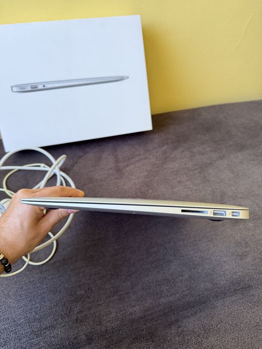 Macbook Air i5/8/512GB 2017r. + zasilacz + pudełko, idealny do pracy biurowej