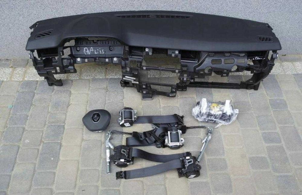 Renault Arkana tableau de bord airbags ceintures completo